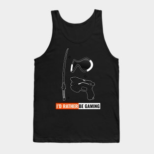 I'd Rather Be Gaming Tank Top